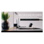 i-tec Advance USB-C Slim Passive HUB 4 Port, C31HUB404. Adaptador compacto con cuatro puertos USB para expandir conectividad.