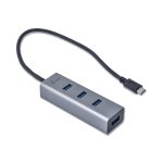 i-tec Metal USB-C HUB 4 Port con diseño metálico, modelo C31HUBMETAL403