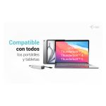 i-tec Hub de Carga USB-C de Metal con 5 Puertos, incluye USB-C con video 8K y Power Delivery 85W, SKU C31HUBMETAL8KPDPRO