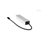 i-tec Hub de Carga USB-C de Metal con 5 Puertos, incluye USB-C con video 8K y Power Delivery 85W, SKU C31HUBMETAL8KPDPRO