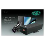 i-tec HUB de carga y datos USB-C/USB-A de metal con capacidad de 15W por puerto y 20 puertos USB-C, SKU: CACHRGHUB20C