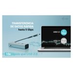 i-tec Metal Universal Charging HUB con 2 puertos USB-C, 2 puertos USB-A y Power Delivery 85W, SKU: CAHUBMETAL2A2CPD