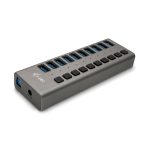 i-tec USB 3.0 Charging HUB de 10 puertos con Adaptador de Corriente de 48W, SKU: U3CHARGEHUB10