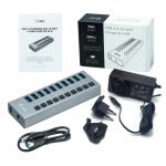 i-tec USB 3.0 Charging HUB de 10 puertos con Adaptador de Corriente de 48W, SKU: U3CHARGEHUB10