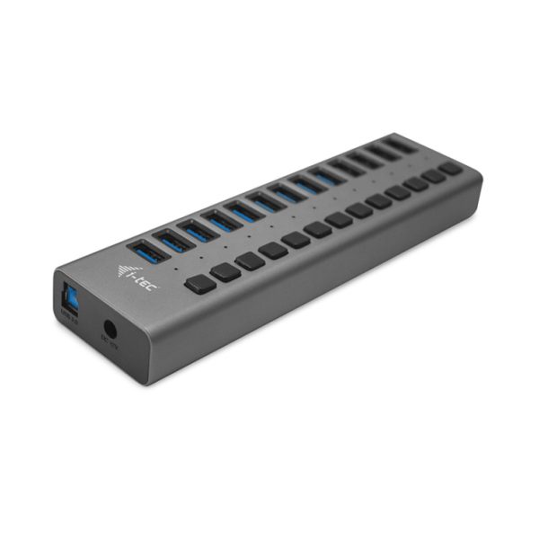 i-tec USB 3.0 Charging HUB con 13 puertos y adaptador de corriente de 60 W, SKU U3CHARGEHUB13