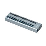 i-tec USB 3.0 Charging HUB con 13 puertos y adaptador de corriente de 60 W, SKU U3CHARGEHUB13