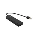 Hub de USB 3.0 de metal con 4 puertos y switches on/off individuales, modelo U3CHARGEHUB4 de i-tec