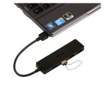i-tec Advance USB 3.0 Slim Passive HUB de 4 Puertos U3HUB404, adaptador versátil para expansión USB, ideal para conexiones múltiples