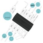 i-tec Charging Hub USB 3.0 de 7 Puertos con Adaptador de Corriente, modelo U3HUB742