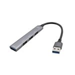 i-tec Metal USB 3.0 HUB con 1 puerto USB 3.0 y 3 puertos USB 2.0, SKU U3HUBMETALMINI4