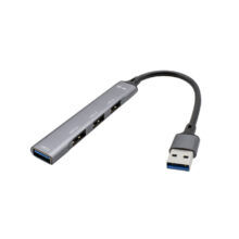 i-tec Metal USB 3.0 HUB con 1 puerto USB 3.0 y 3 puertos USB 2.0, SKU U3HUBMETALMINI4