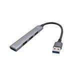 i-tec Metal USB 3.0 HUB con 1 puerto USB 3.0 y 3 puertos USB 2.0, SKU U3HUBMETALMINI4