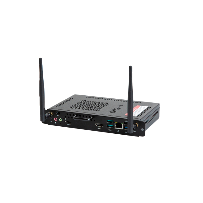 i3-Technologies i3COMPUTER A01 PC compacto 750 g Negro Imagen del mini PC i3-Technologies i3COMPUTER A01, peso 750 g, color Negro, SKU 10010500