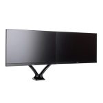 iiyama soporte para monitor DS3002C-B1 de 27 pulgadas, montado en escritorio negro, con capacidad de ajuste giratorio