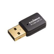 Adaptador y tarjeta de red WLAN iiyama EW-7822UTC con velocidad de 867 Mbit/s
