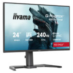 Imagen del monitor iiyama G-MASTER GB2471HS-B1 de 23.8 pulgadas con resolución Full HD de 1920 x 1080 píxeles en color negro. SKU: GB2471HS-B1