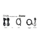 iiyama LH10551UWS-B1AG pantalla de señalización de 104.7 pulgadas LED UltraWide 5K HD, 500 cd/m², color negro, uso 24/7