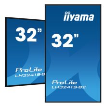 iiyama pantalla de señalización LH3241S-B2 de 31.5 pulgadas, LED, 350 cd/m², Full HD, color negro, uso 24/7