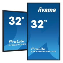 iiyama LH3260HS-B1AG pantalla de señalización de 80 cm (31.5”) LED Wifi con 500 cd/m², Full HD en negro y procesador Android 11 para uso 24/7