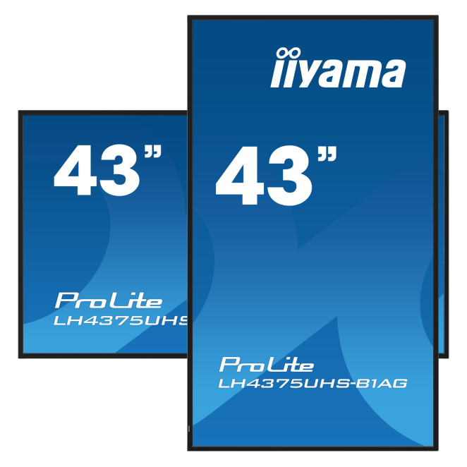 iiyama ProLite Pantalla plana para señalización digital 108 cm (42.5″) LCD Wifi 500 cd / m² 4K Ultra HD Negro Procesador incorporado Android 11 24/7 4 iiyama ProLite 4K Señalización digital versátil