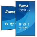Pantalla iiyama para señalización digital de 85.6 pulgadas, 4K Ultra HD, Wifi, 500 cd/m², procesador Android 11, SKU: LH8675UHS-B2AG