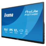 iiyama ProLite P1671HSC-B1 pantalla para PC de 15.6 pulgadas, resolución 1920 x 1080 Pixeles, Full HD, color negro. SKU: P1671HSC-B1
