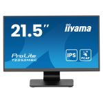 iiyama ProLite T2252MSC-B2AG pantalla para PC de 21.5 pulgadas, 1920 x 1080 Pixeles, Full HD, LCD, Pantalla táctil en color Negro, SKU T2252MSC-B2AG
