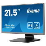 iiyama ProLite T2252MSC-B2AG pantalla para PC de 21.5 pulgadas, 1920 x 1080 Pixeles, Full HD, LCD, Pantalla táctil en color Negro, SKU T2252MSC-B2AG