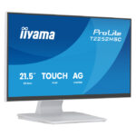 iiyama ProLite T2252MSC-W2AG pantalla táctil para PC de 54,5 cm (21.4 pulgadas), resolución 1920 x 1080 Pixeles, Full HD LCD, color blanco. SKU: T2252MSC-W2AG