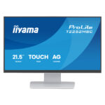 iiyama ProLite T2252MSC-W2AG pantalla táctil para PC de 54,5 cm (21.4 pulgadas), resolución 1920 x 1080 Pixeles, Full HD LCD, color blanco. SKU: T2252MSC-W2AG