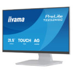 iiyama ProLite T2252MSC-W2AG pantalla táctil para PC de 54,5 cm (21.4 pulgadas), resolución 1920 x 1080 Pixeles, Full HD LCD, color blanco. SKU: T2252MSC-W2AG