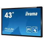 Pantalla táctil iiyama T4362AS-B1 de 108 cm, IPS, 500 cd/m², 4K Ultra HD, procesador Android 8.0, color negro