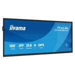 iiyama TE10518UWI-B1AG pantalla de señalización Pizarra de caballete digital 2,66 m (104.6") LED Wifi 450 cd / m² 5K Ultra HD Negra Pantalla táctil Procesador Android SKU TE10518UWI-B1AG