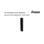 iiyama PROLITE TE6514MIS-B2AG Pantalla plana de 65 pulgadas para señalización digital, tecnología LCD, Wifi, brillo de 435 cd/m², resolución 4K Ultra HD, en color negro, con pantalla táctil y procesador Android integrado. SKU: TE6514MIS-B2AG
