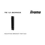 iiyama TE7512MIS-B3AG pantalla de señalización de quiosco de 75 pulgadas LCD con Wifi, 400 cd/m², 4K Ultra HD, en color negro, pantalla táctil con procesador Android 11 24/7