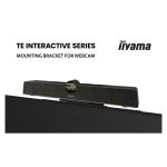 iiyama TE8615A-B1AG pantalla de señalización interactiva de 85.6 pulgadas, 550 cd/m², 4K Ultra HD, color negro, pantalla táctil con procesador Android incorporado.