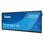 Pantalla interactiva iiyama TE9218UWI-B1AG de 91.5 pulgadas, 5K Ultra HD, LED, con WiFi, 500 cd/m², táctil y procesador incorporado