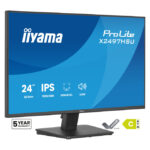 iiyama ProLite X2497HSU-B1, pantalla para PC de 23.8 pulgadas, 1920 x 1080 píxeles Full HD, tecnología LED, color negro