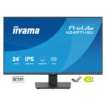 iiyama ProLite X2497HSU-B1, pantalla para PC de 23.8 pulgadas, 1920 x 1080 píxeles Full HD, tecnología LED, color negro