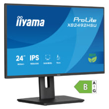 iiyama ProLite XB2492HSU-B1, pantalla para PC de 24 pulgadas, resolución 1920 x 1080 Píxeles Full HD, color negro