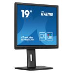 Monitor iiyama ProLite B1980S-B1 de 19 pulgadas con resolución de 1280 x 1024 pixeles, color negro y conectividad VGA. SKU: B1980S-B1
