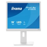 Monitor iiyama ProLite B1980S-W1 de 19 pulgadas con resolución de 1280x1024 Pixeles y tecnología SVGA LED. SKU: B1980S-W1