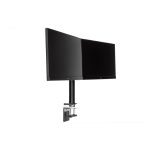 Soporte de escritorio iiyama DS1002C-B1 en negro para monitores de 30 pulgadas, ideal para una disposición ergonómica y eficiente de tu espacio de trabajo