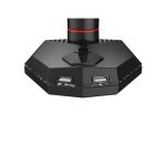 Soporte de escritorio iiyama DSG3001C-R1 para monitor de 30 pulgadas, negro y rojo, número de artículo DSG3001C-R1