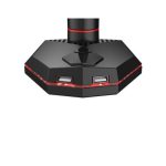 Soporte de escritorio iiyama DSG3001C-R1 para monitor de 30 pulgadas, negro y rojo, número de artículo DSG3001C-R1