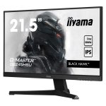 Monitor LED Full HD iiyama G-MASTER G2245HSU-B2 de 21.5 pulgadas con resolución 1920 x 1080 pixeles en color negro.