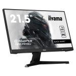Monitor LED Full HD iiyama G-MASTER G2245HSU-B2 de 21.5 pulgadas con resolución 1920 x 1080 pixeles en color negro.