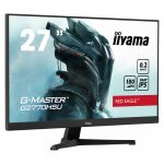 Monitor para PC iiyama G-MASTER G2770HSU-B6 de 27 pulgadas, resolución 1920 x 1080 píxeles, pantalla LCD, color negro. Modelo G2770HSU-B6.