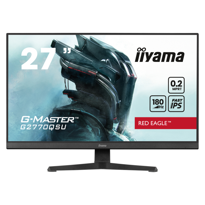 iiyama G-MASTER G2770QSU-B6 pantalla para PC 68,6 cm (27″) 2560 x 1440 Pixeles Wide Quad HD LED Negro 2 iiyama G-Master G2770QSU-B6 side view