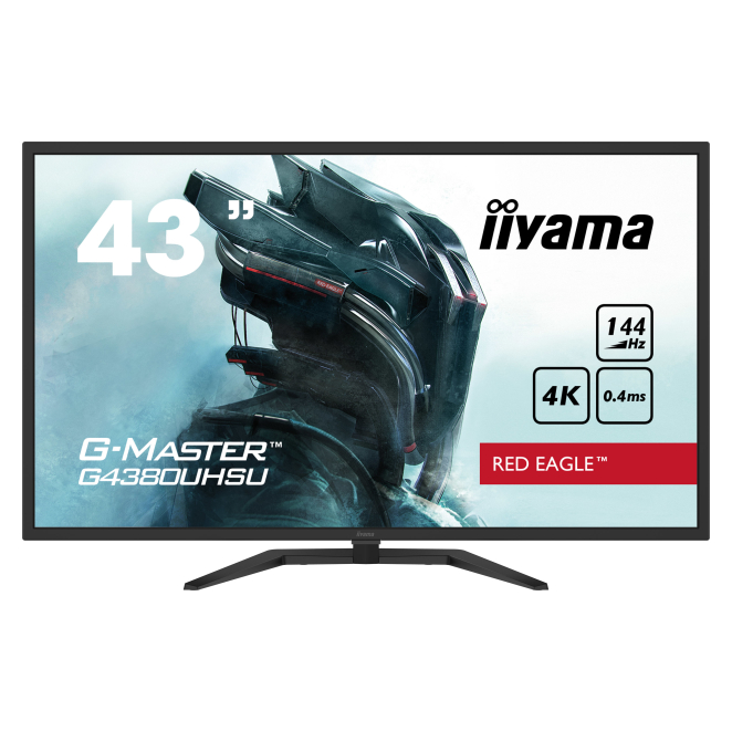 Iiyama G4380uhsu B1 iiyama G-MASTER G4380UHSU-B1 pantalla para PC de 42.5 pulgadas, resolución 3840 x 2160 píxeles, 4K Ultra HD, LED, color negro